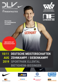 Deutsche Meisterschaften Zehnkampf / Siebenkampf 2019